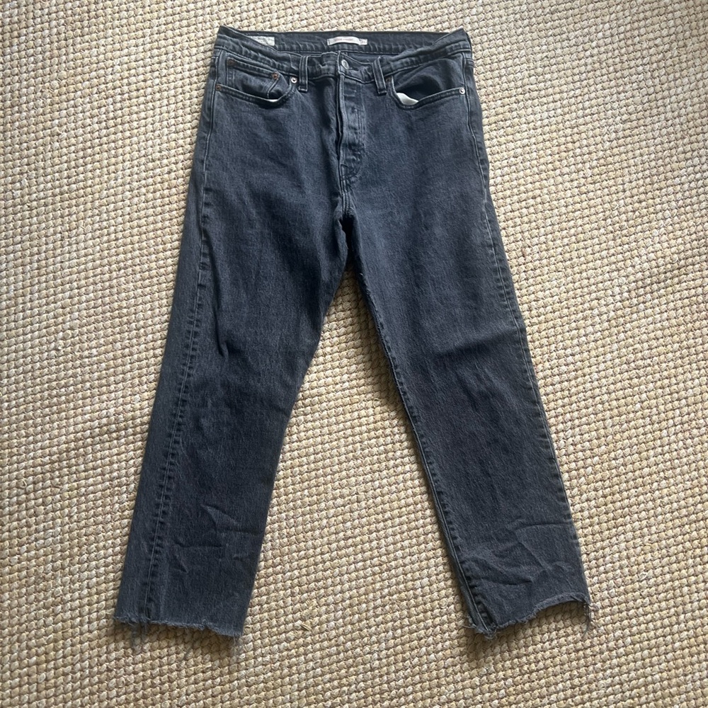 Levi’s Wedgie Straight 31 Grey Jeans